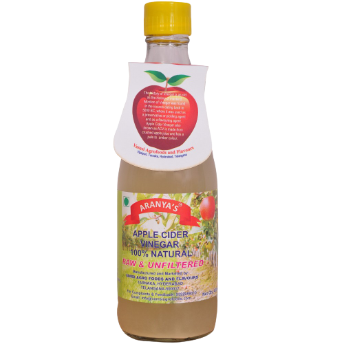 Apple CIder Vinegar with the Mother-400ml,Natural and Raw
